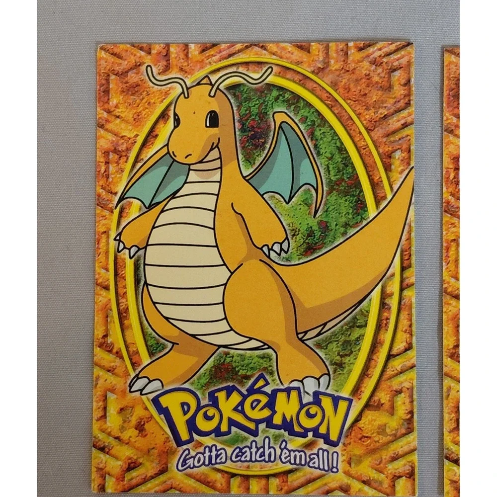 1999 Topps Pokemon First Movie EVOLUTION LOT Dragonite E12 Dragonair E11 Dratini